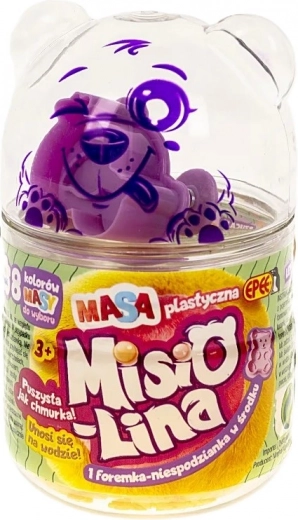 Plastilina ligera amarilla Misiolina que flota en el agua, 60 g