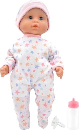 Dolls World muñeco bebé Baby Joy blanco 38 cm