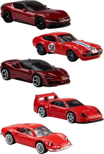 5 mini modelos Ferrari con licencia