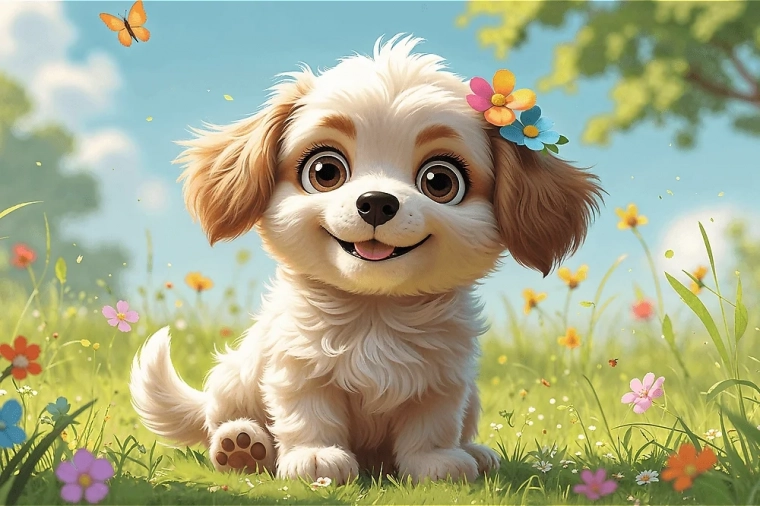 Puzzle Trefl de cachorrito 60 piezas
