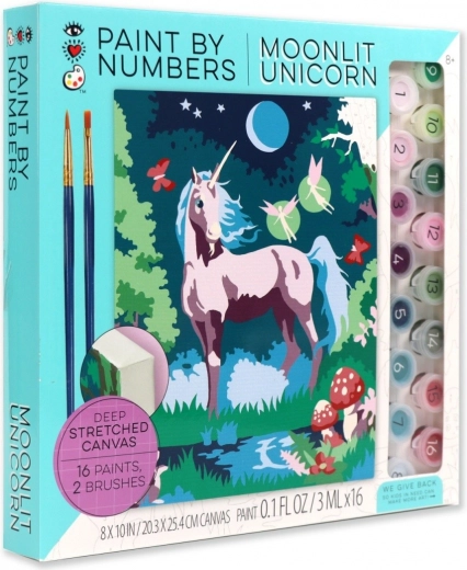 Pintar por números: unicornio