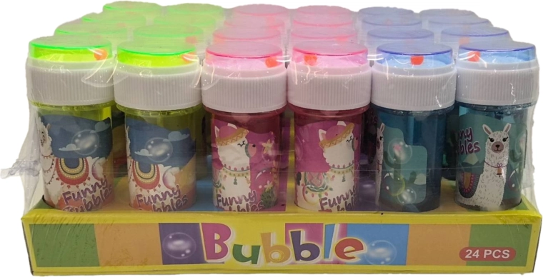 Pompas de jabón con motivo de alpaca 50 ml