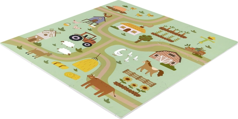 Juego lleno de imaginación con temática de granja
