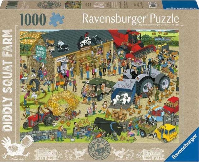Puzzle Ravensburger Granja Diddly Squat Shop 1000 piezas