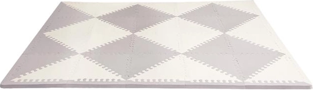 Puzzle de suelo de espuma SKIP HOP gris-beige, 72 piezas
