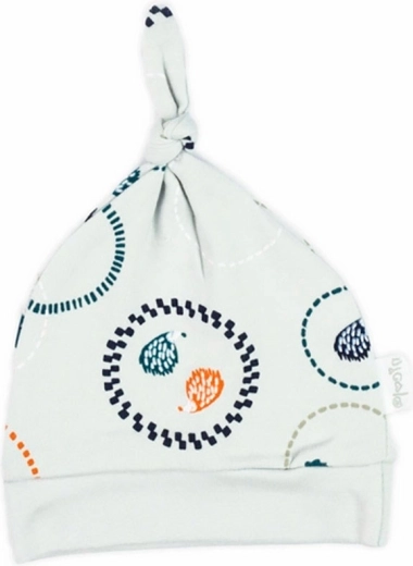 Gorrito de algodón para bebé con estampado de zorros Nicol Fox Club