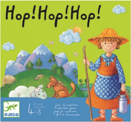 DJECO Hop! Hop! Hop! juego de mesa