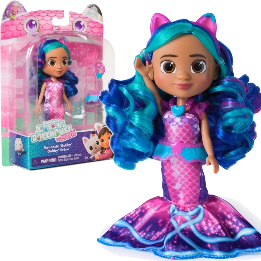 Set Gabby's Dollhouse Movie mer-tastic Gabby – muñeca con accesorios
