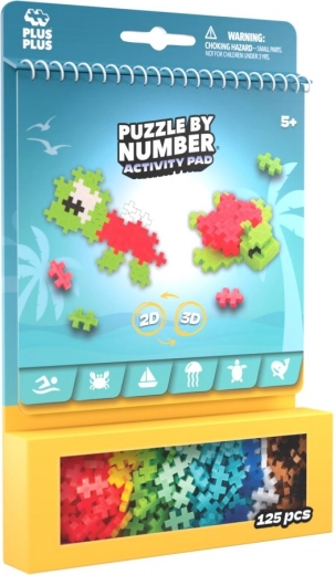 Plus-Plus Activity Océano set de construcción 12 en 1
