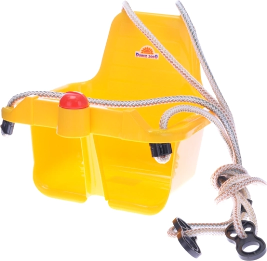 Columpio infantil con bocina – amarillo (18+ meses)