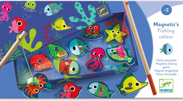 Pesca con pececitos de colores Djeco
