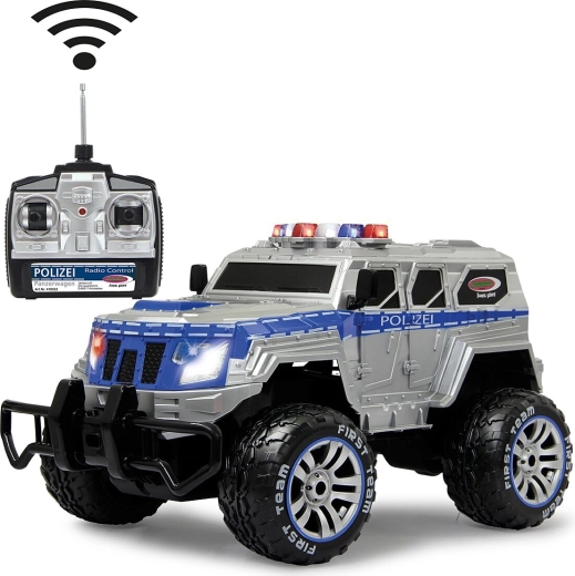 Monster truck blindado policial Jamara con control remoto 1:12