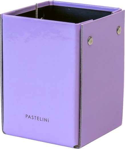 Vaso para lápices morado pastelini