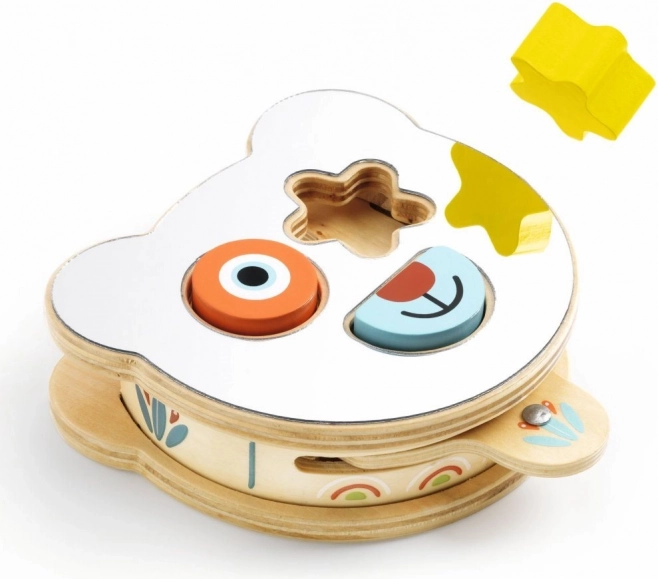 Djeco osito de encajar – encajable de madera para los más pequeños