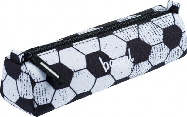 Estuche escolar Baagl para estudiantes con diseño de fútbol