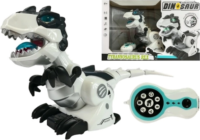 Dinosaurio RC Tyrannosaurus rex con sonidos y luces