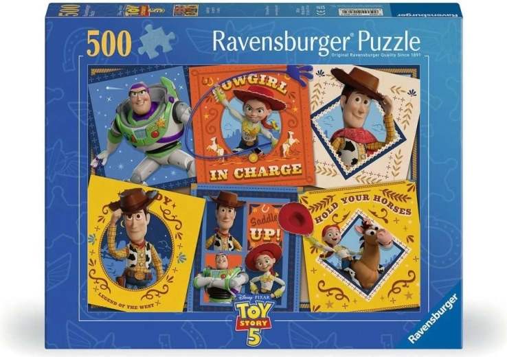 Puzzle Ravensburger Toy Story 5: Historia de juguetes 500 piezas