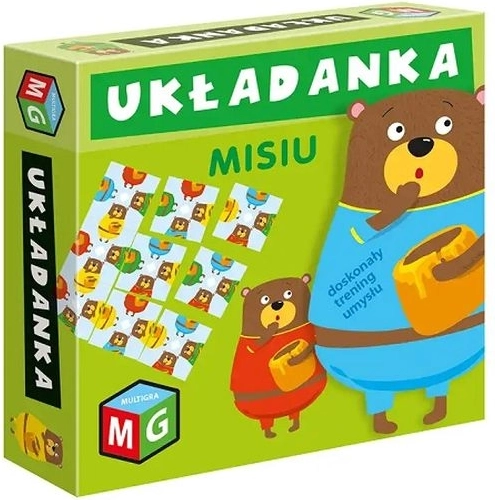 Rompecabezas de osito – puzzle 3 × 3