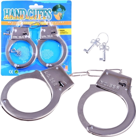 Esposas infantiles metálicas con llave