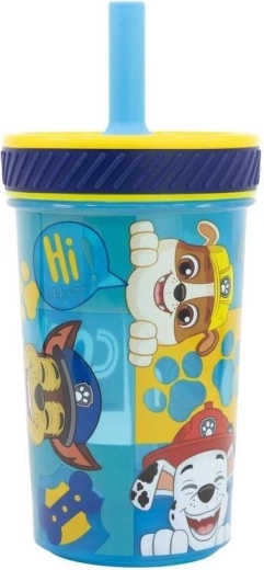 Vaso seguro con pajita Patrulla Canina Stor