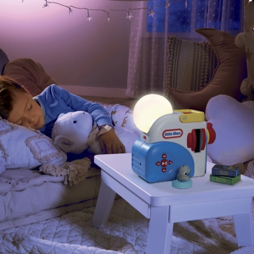 Sueño tranquilo con luz nocturna y ruido blanco