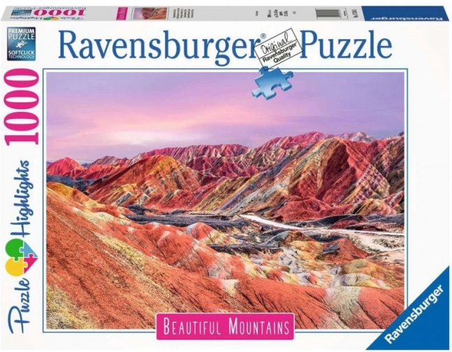 Puzzle Ravensburger Montañas Arcoíris 1000 piezas