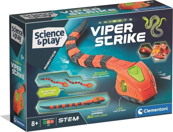 Serpiente robótica CLEMENTONI Science & Play Robotics Viper Strike