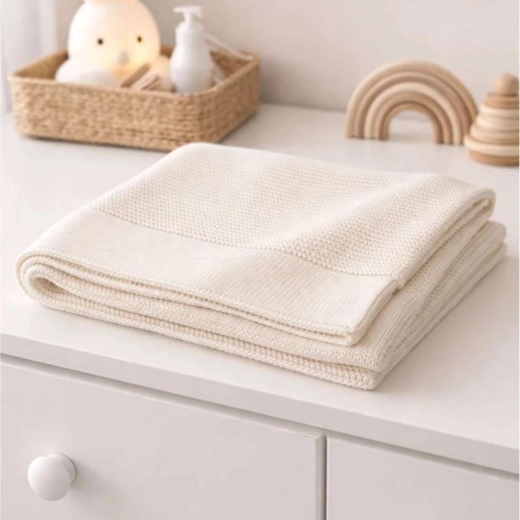 Manta de bambú NANNA bamboo cream