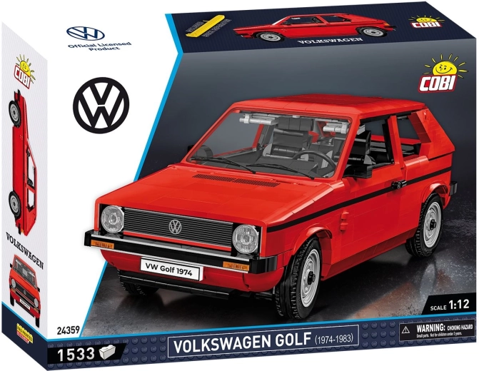 Cobi Volkswagen Golf (1974–1983) 1:12 set de construcción