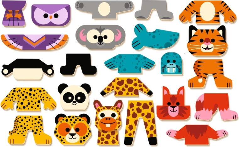 Montaje creativo de animalitos sin límites