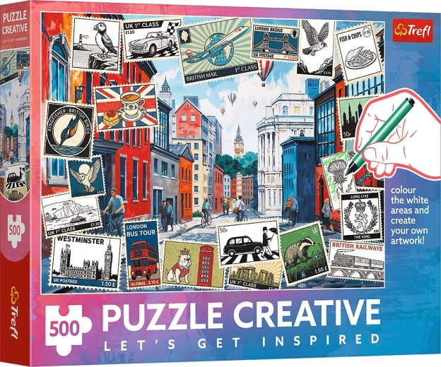 Puzzle TREFL Creative Saludos desde Londres 500 piezas