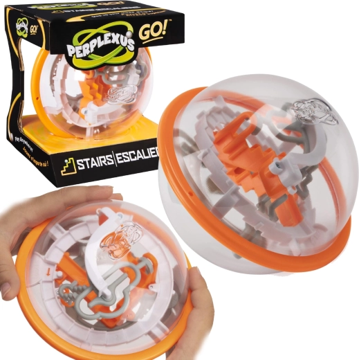 Perplexus GO! Escaleras – laberinto de canicas 3D de Spin Master