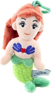 Llavero de peluche sirena 18 cm