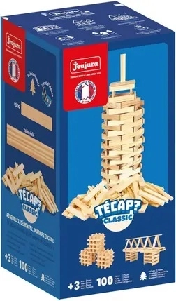 Jeujura construcción de madera Técap Classic (100 piezas)