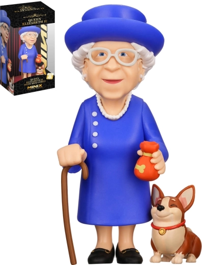 Figura coleccionable Minix Reina Elizabeth II. Special Character - 1 pieza