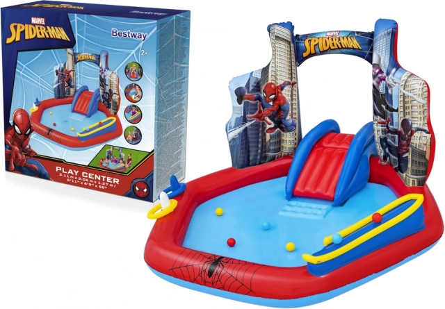 Parque acuático hinchable Spider-Man