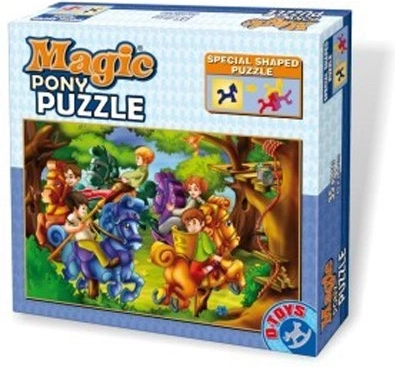 Puzzle infantil Caballeros 35 piezas