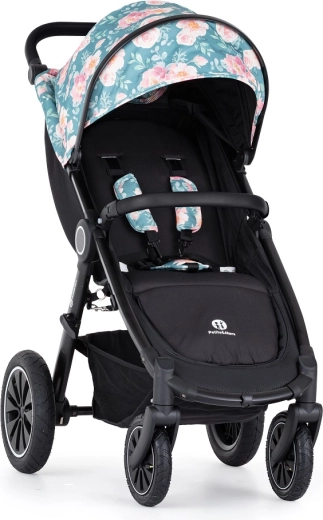 Cochecito deportivo Petite&Mars Street+ Air Black edición limitada 100 Roses