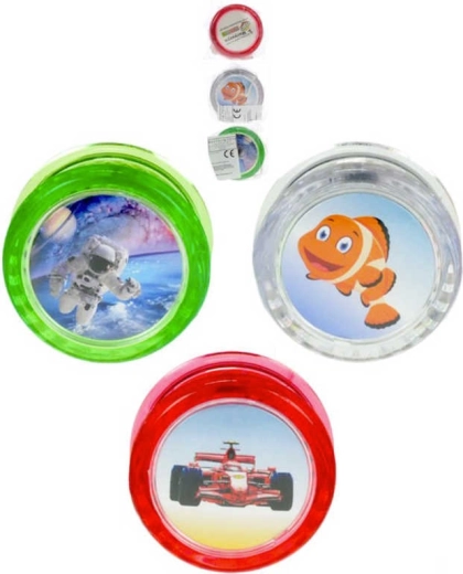Yo-yo con imagen de 6 cm en bolsita - 1 unidad