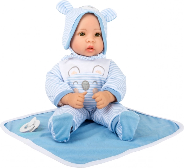 Muñeca Small Foot Lucas con cuerpecito suave y accesorios