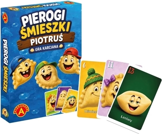 Juego de cartas Piotruś pierogi śmieszki