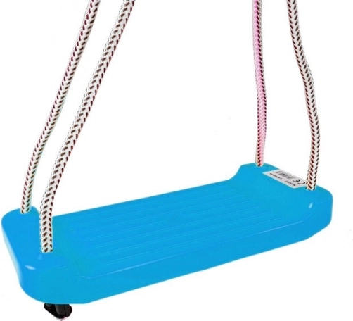Columpio de plástico para jardín – tabla azul