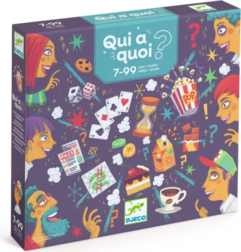 Djeco juego ¿quién qué?