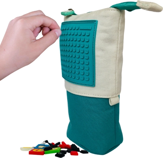 Estuche pop-up Pixie Crew con panel pequeño turquesa
