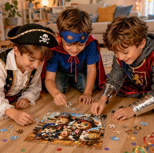 Aventura pirata con gatitos