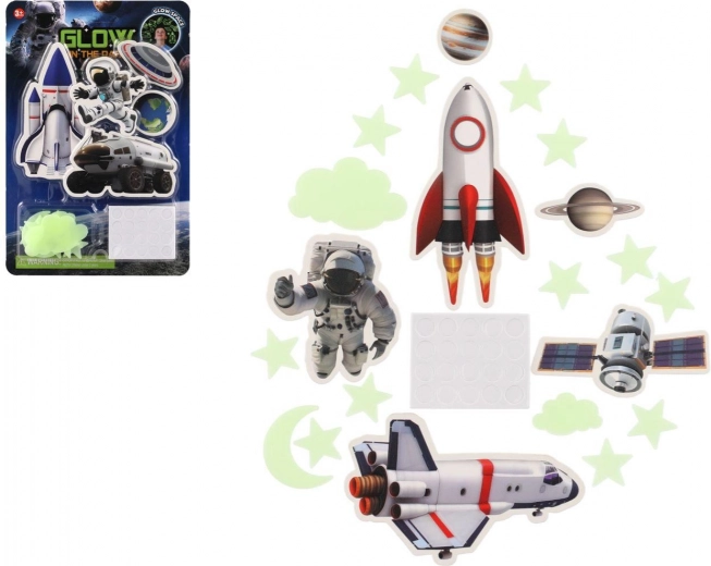 Decoración espacial luminosa para pared y techo
