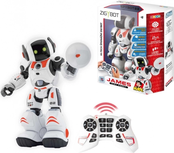 Robot espía Zigybot James