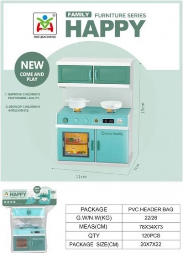 Cocina infantil con efectos
