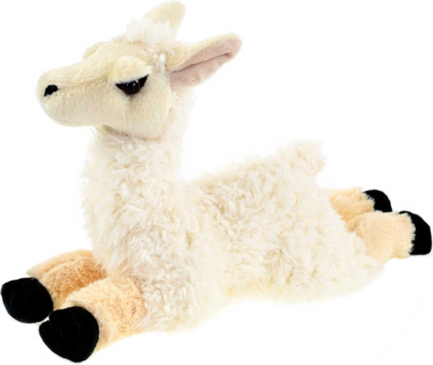 Llama de peluche acostada 32 cm