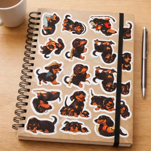 Decoración fácil de libretas y planificadores
